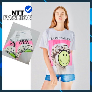 Áo phông nữ tay ngắn 🔹Z.A.R.A🔹 Áo thun cao cấp 100% full tem tag