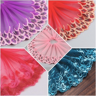 Ren Thêu Hoạ Tiết Đẹp May Váy Búp Bê bản 22x50cm