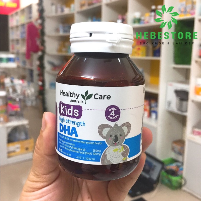 [Chính hãng] DHA Healthy Care Kids 60 viên của Úc cho bé từ 4 tháng tuổi bổ sung DHA - Mẫu mới, đủ bill | BigBuy360 - bigbuy360.vn