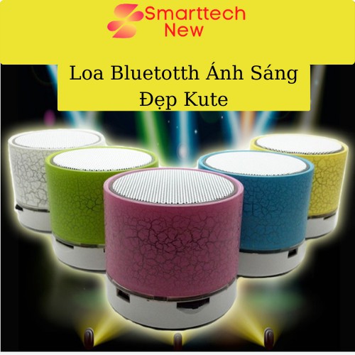 [Mã ELHACE giảm 4% đơn 300K] Loa Bluetooth Không Dây Mini Nhỏ Gọn Cầm Tay A9 Đèn LED Đổi Màu