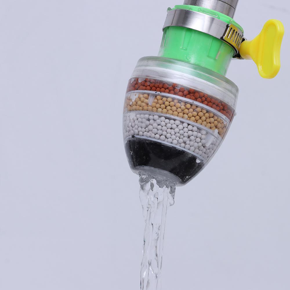 KUNHEV Đầu Lọc Vòi Nước 6 Lớp Linh Hoạt Tiết Kiệm Nước Chống Văng