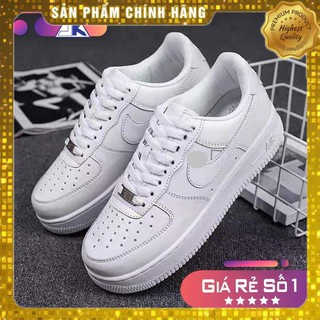 Giày Thể Thao Nữ - Nam 1 Màu Trắng , Full Size 36-43 , Freeship Toàn Quốc