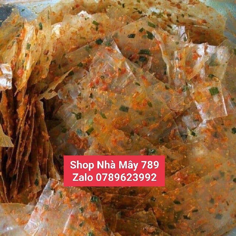500g bánh tráng lá vuông thập cẩm Long An 45k