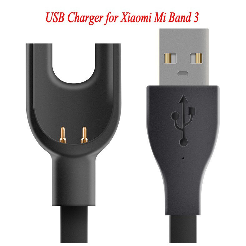 Dây cáp sạc dữ liệu USB dành cho đồng hồ thông minh cho Xiaomi Mi Band 2 / 3 wtach