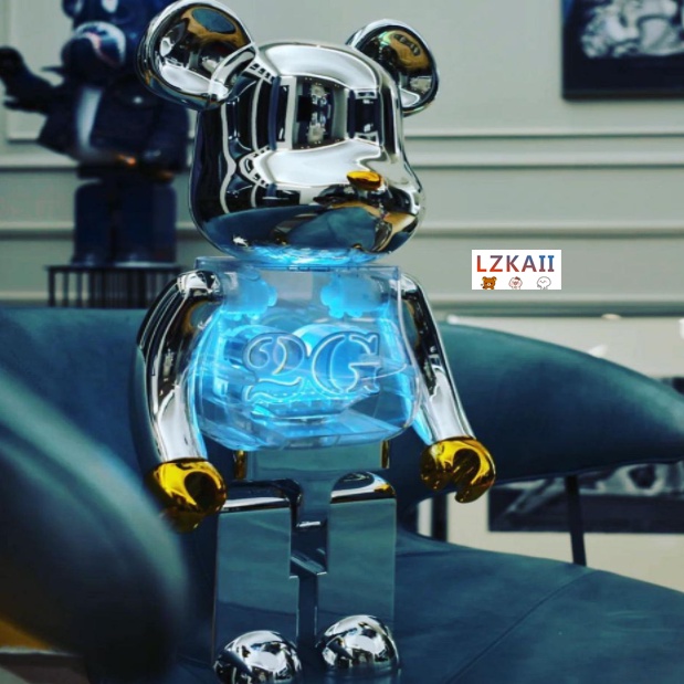 Mô Hình Nhân Vật Hoạt Hình Sullivan Mike Be@rbrick 400% 28cm - 2G