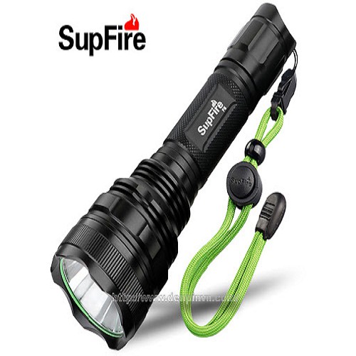 Đèn pin Siêu sáng SuperFire (Hàng mới, Ánh sáng mạnh chiếu rất xa)