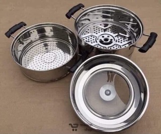 Nồi hấp 3 tầng