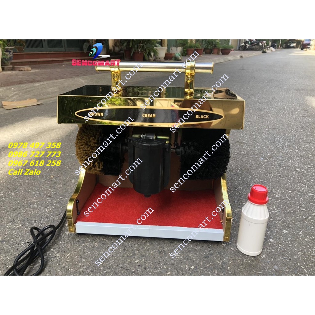 Máy đánh giày tự bật trong 2-3 giây tắt trong 30-60 giây siêu tiện dụng