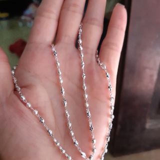 Dây chuyền bạc ý