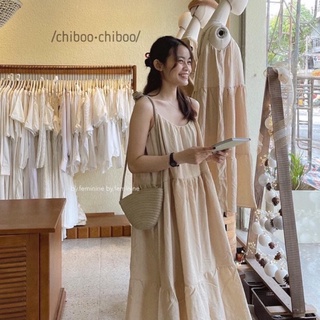Váy maxi 2 dây babydoll cực xinh