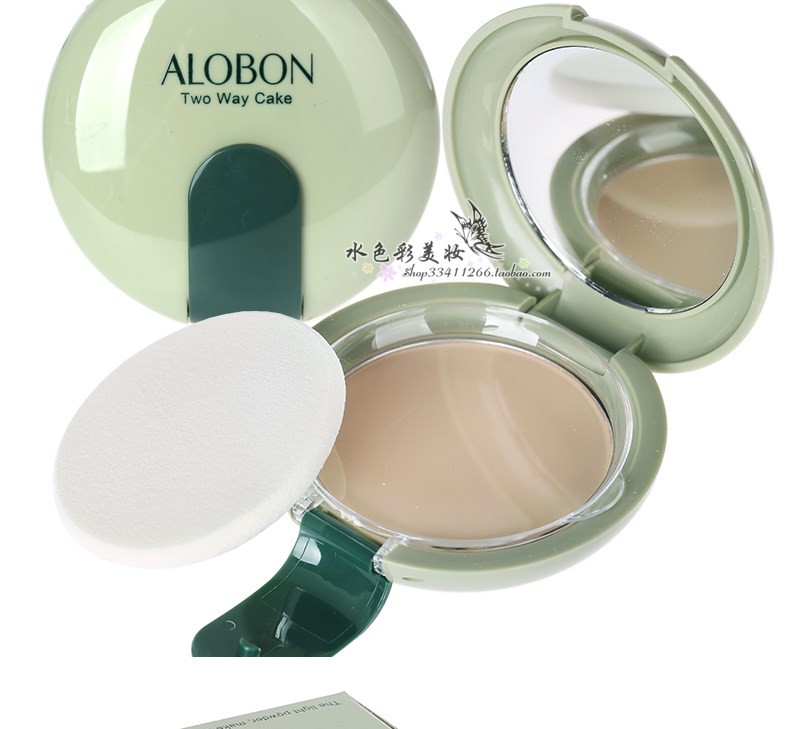 ♥❤❥AloBon skin beauty wet and dry use powder long-lasting finishing oil control moisturizer powder face powder repair Wa