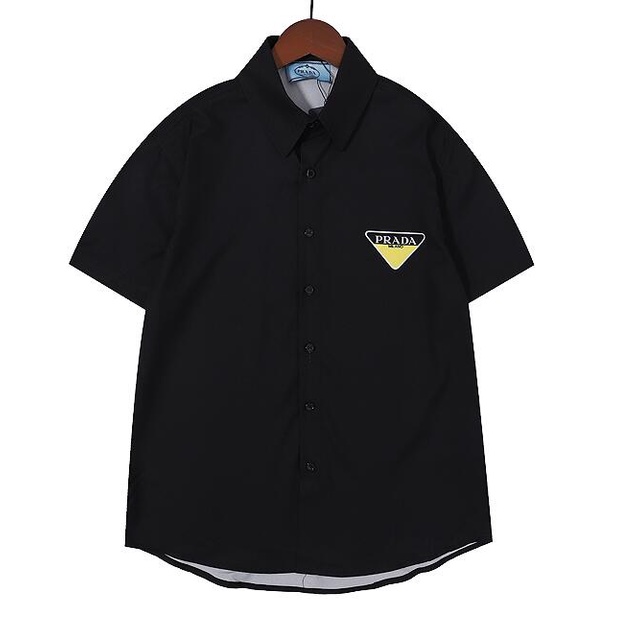 Áo Sơ Mi Cotton Ngắn Tay In Họa Tiết Thời Trang Cá Tính