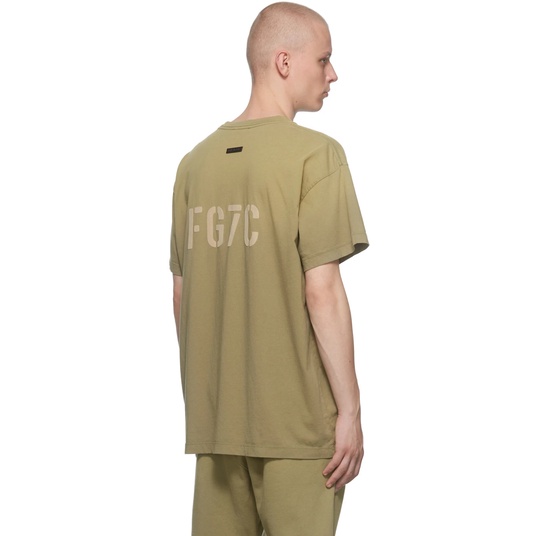 Áo thun tay lỡ FEAR OF GOD FOG FG7C unisex phông form rộng TLS oversize chất liệu cotton thời trang nam nữ