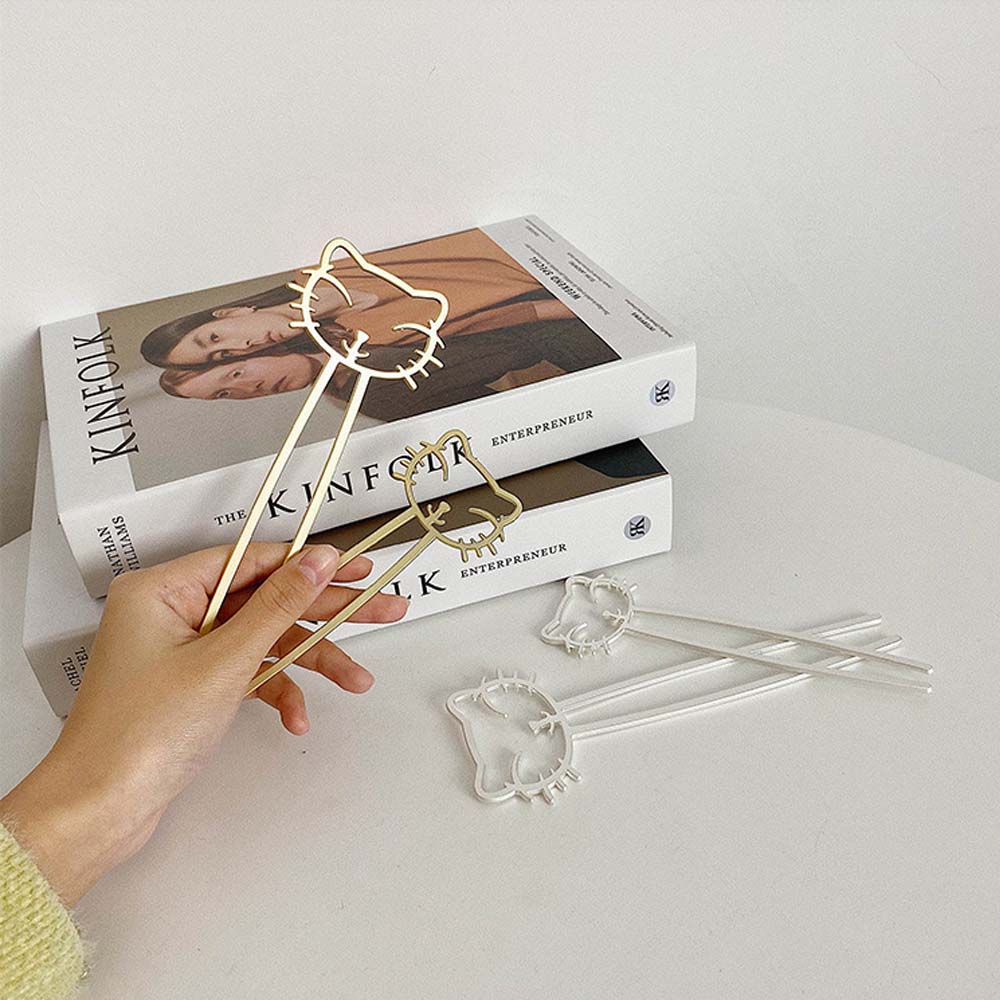 Trâm Cài Tóc Hình Chú Mèo Dễ Thương Cho Nữ