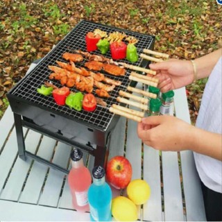 BẾP NƯỚNG THAN HOA VUÔNG CAO CẤP
