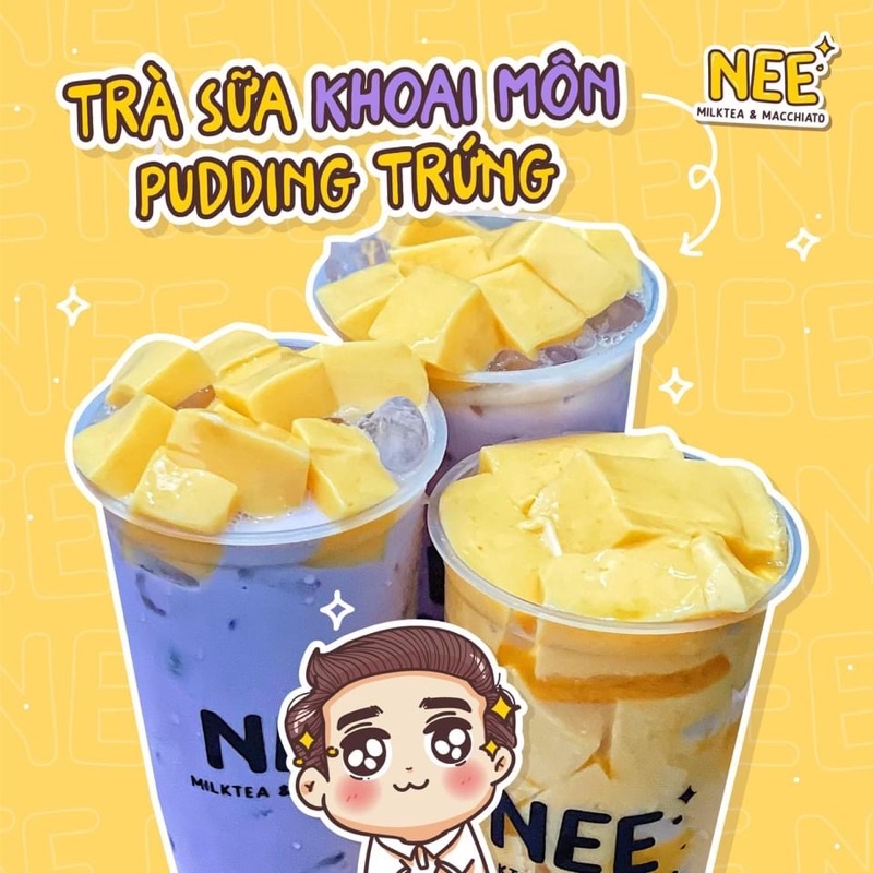 Bột pudding trứng, pudding dâu… nhiều vị lựa chọn. Sản phẩm cao cấp của NEE. | BigBuy360 - bigbuy360.vn