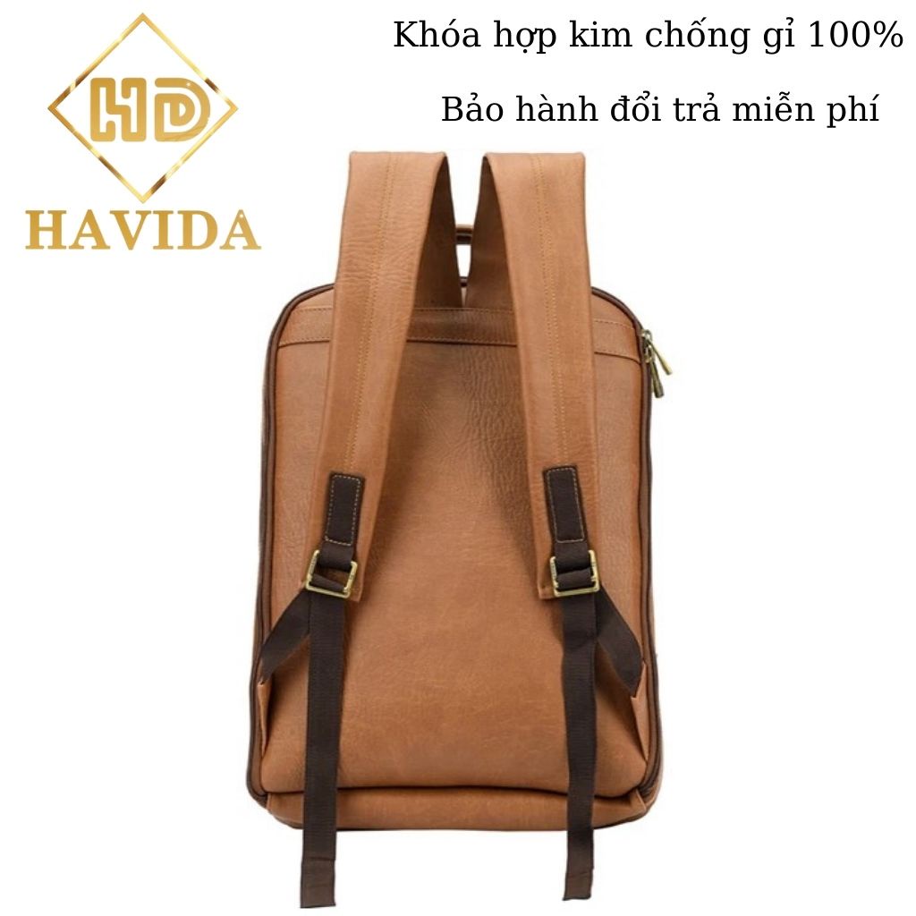 Balo da HAVIDA V2S cao cấp, chống nước, chống trộm - Balo - Hàng chính hãng