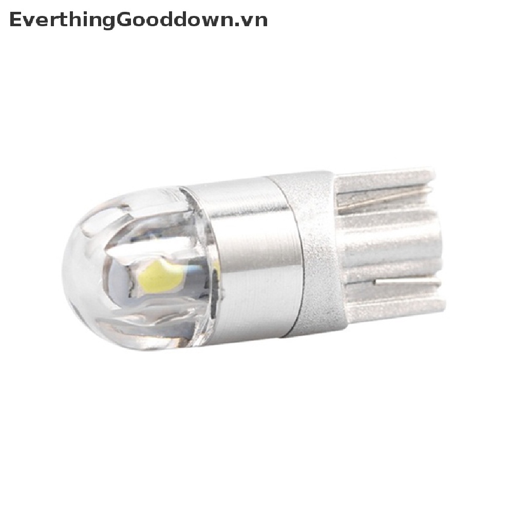 10 Đèn LED T10 3030 2SMD W5W 194 168 6W Ánh Sáng Trắng
