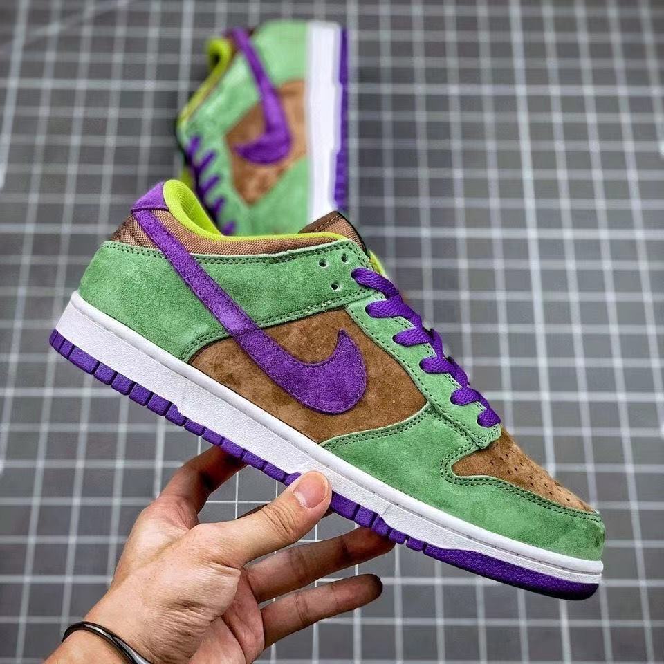Giày Thể Thao Cổ Thấp 2022Dunk sb Ô Liu Hình Gấu Ô Liu Cho Nam Nữ Sinh