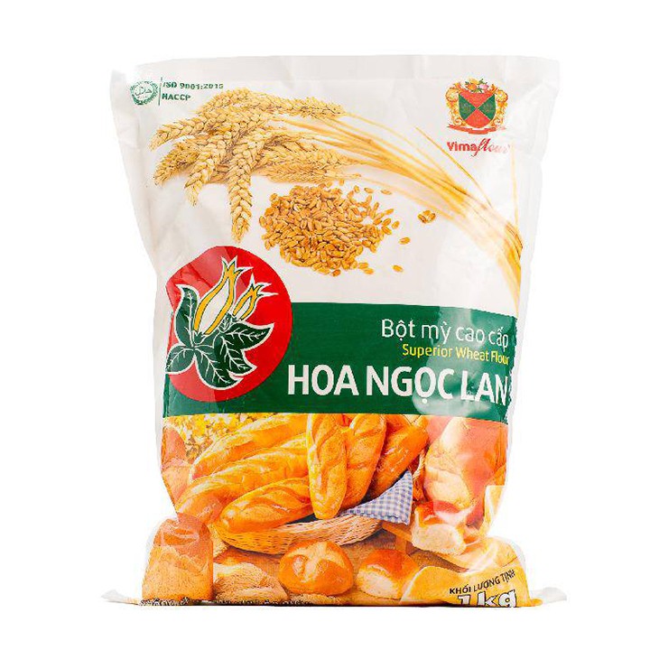 Bột mì cao cấp Hoa Ngọc Lan 1kg date 5/4/2022