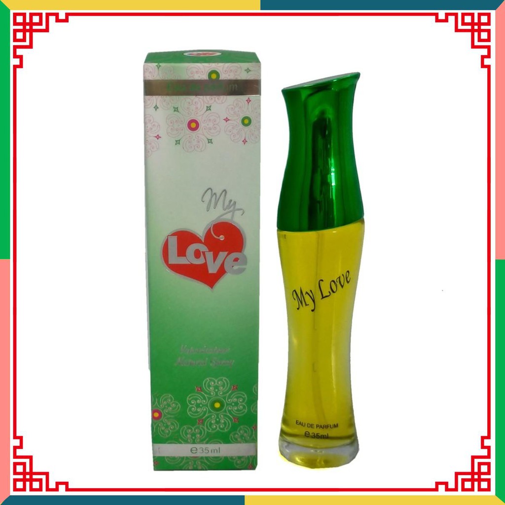 Nước hoa My Love 35ml màu xanh đọt chuối