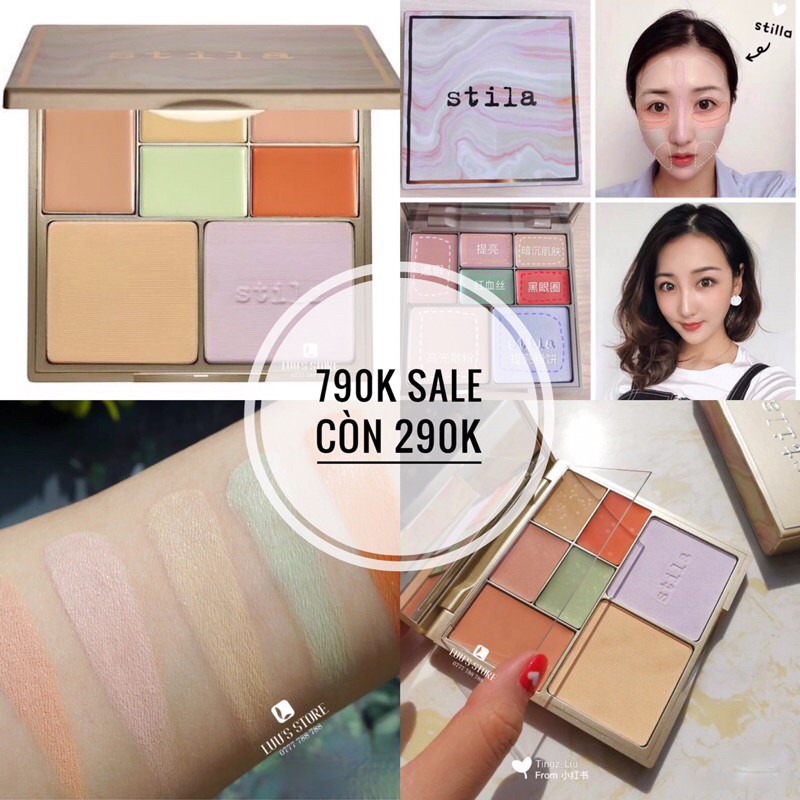 Bảng Triệt Sắc Stila Correct & Perfect
