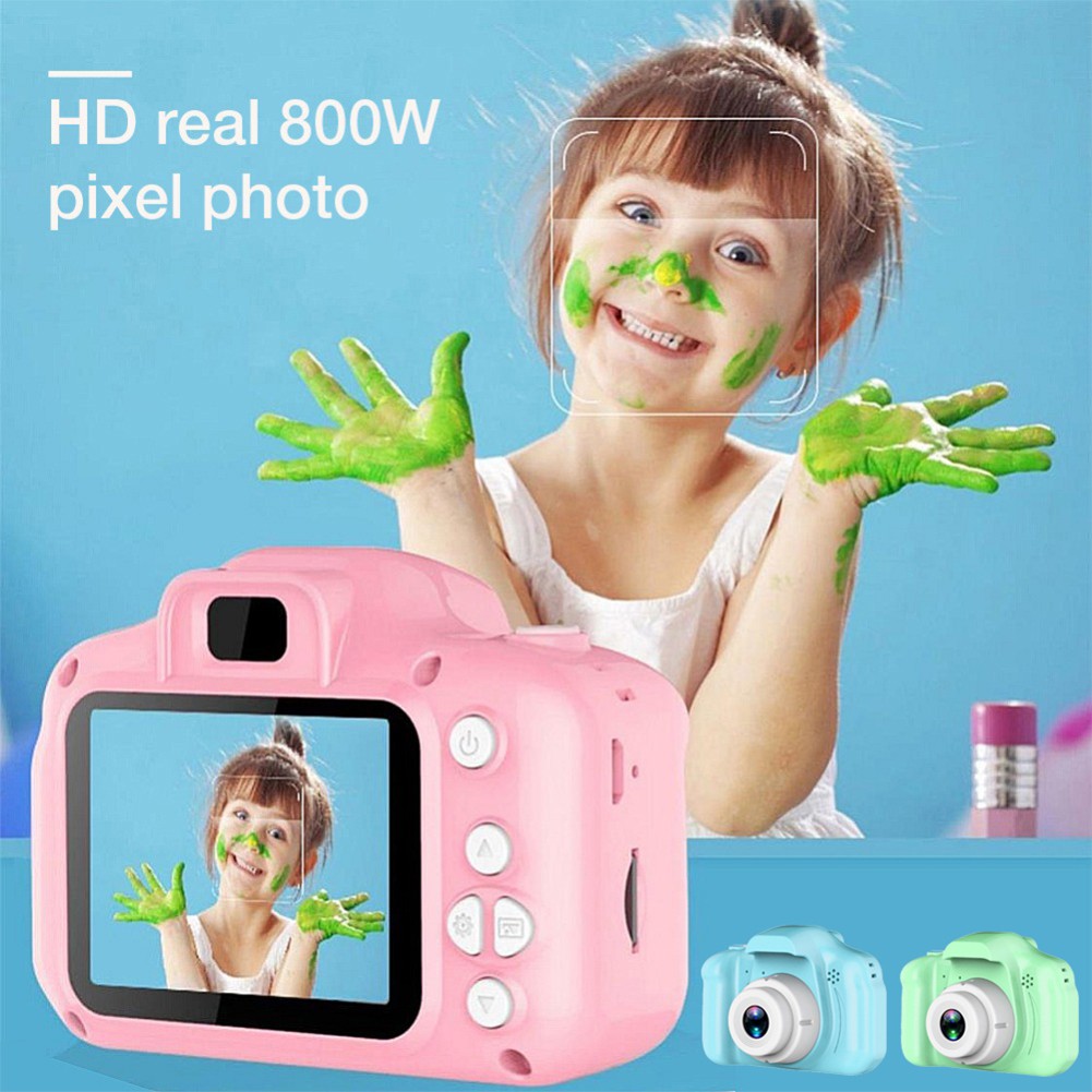 Máy quay video kỹ thuật số HD 1080P màn hình màu 2.0 inch quà tặng cho trẻ em