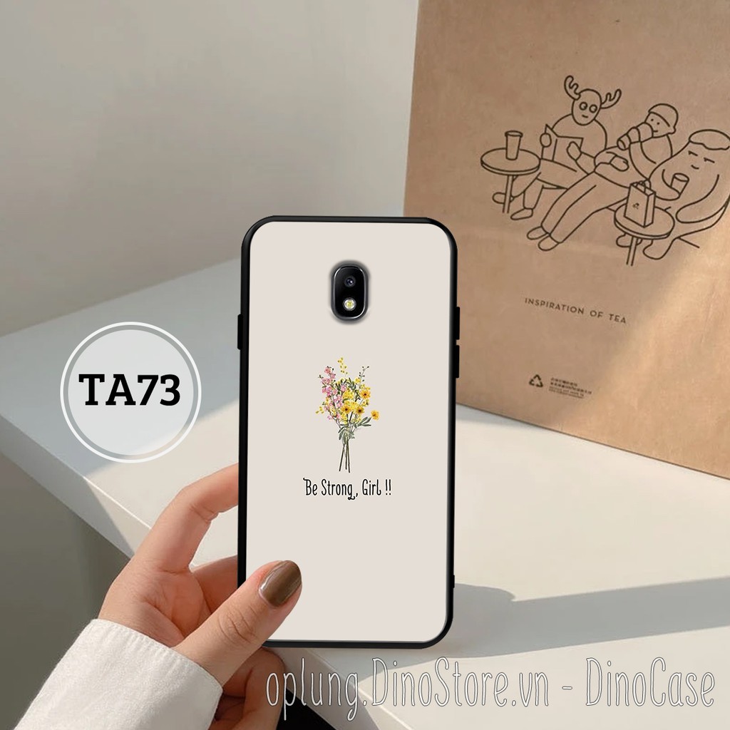 Ốp điện thoại Samsung J3 Pro - J5 Pro - J7 Pro - J7 Plus - Ốp lưng Samsung in hình hoa nữ tính vintage dễ thương.
