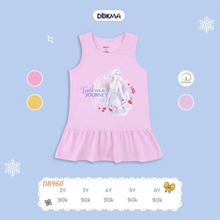 Váy ba lỗ cotton bé gái Dokma DB960
