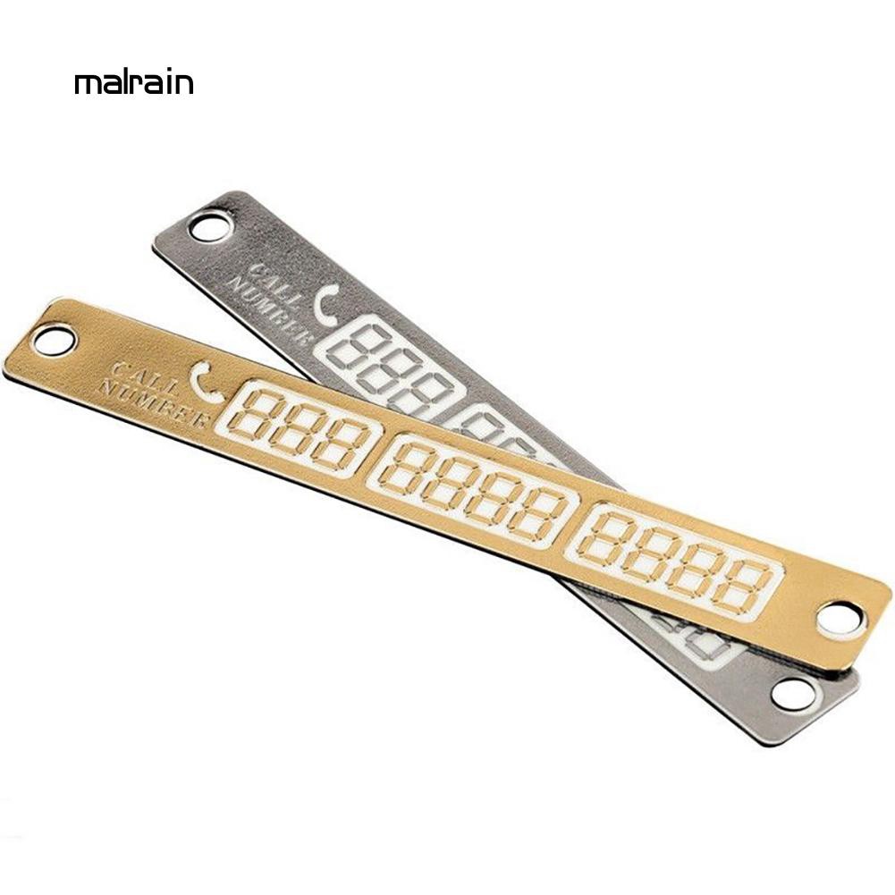 Biển ghi số màu phát quang cho ô tô khi đậu xe