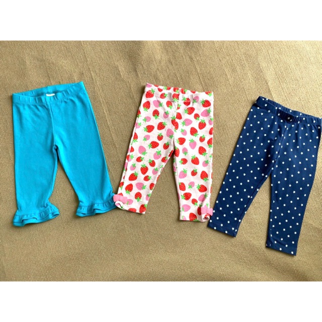 Quần legging lửng bé gái