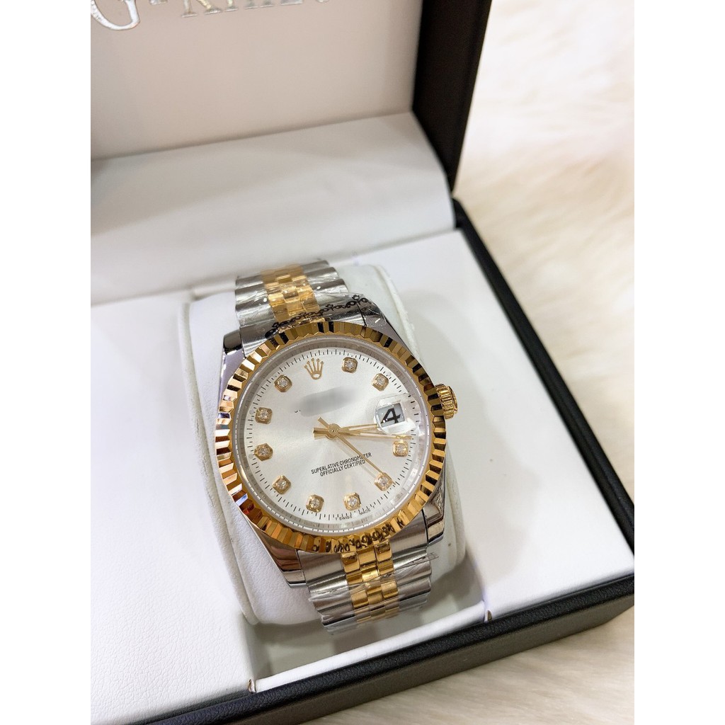 Đồng hồ nam rl dây thép size 41mm mã rldn4541