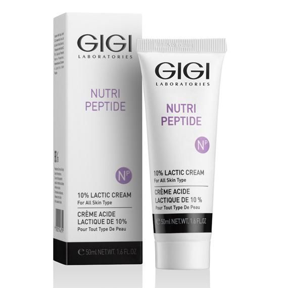 GIGI Nutri Peptide Lactic Cream 10% Kem Dưỡng Tẩy Da Chết, Làm Sáng Da Mờ Thâm