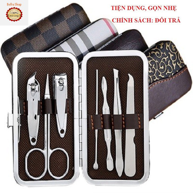 Bộ bấm móng  Bộ dụng cụ làm móng tay, chân 7 món tiên dụng chăm sóc cá nhân