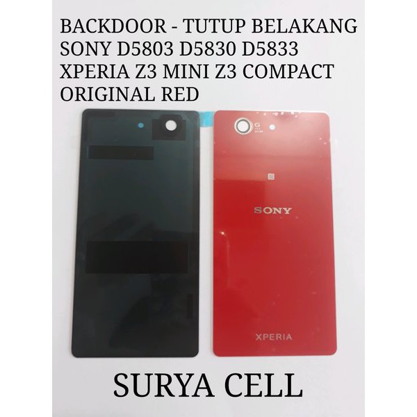 Ốp Lưng Cho Sony Z3 Mini - Back Cover Sony D5803 D5830 Xperia Z3 Mini Z3 Compact Docomo