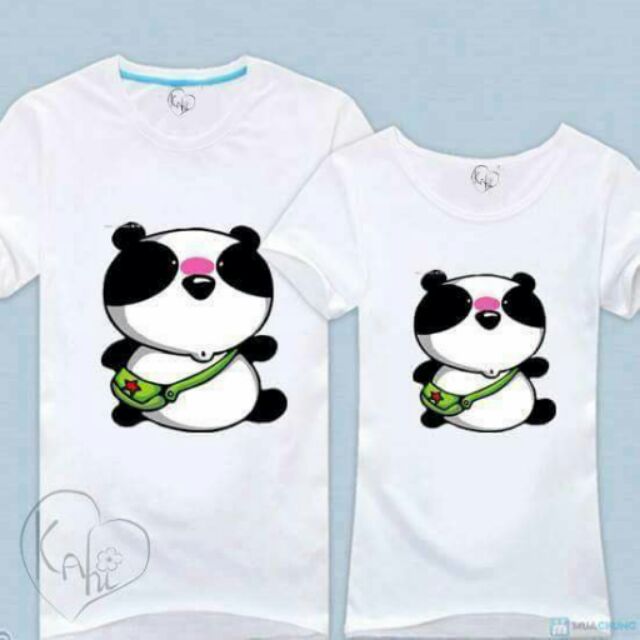 Áo đôi gấu trúc