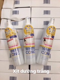 Lotion Xịt Dưỡng Da White Conc 150ml