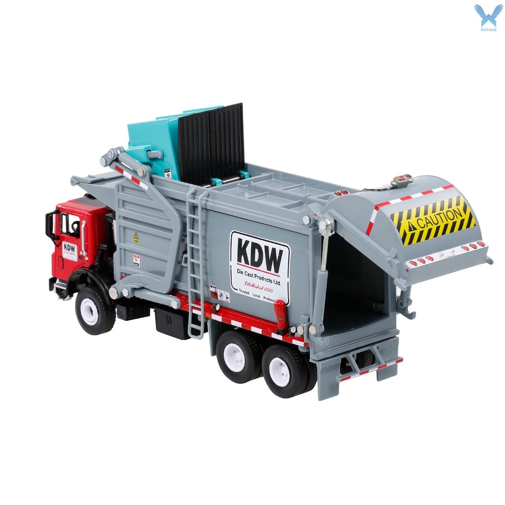 Rs Mô Hình Xe Tải Chở Rác Bằng Hợp Kim Tỉ Lệ 1: 24 Dành Cho Bé