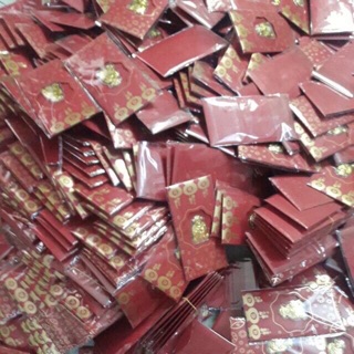 COMBO 100 BAO LÌ XÌ THẦN TÀI MAY MẮN