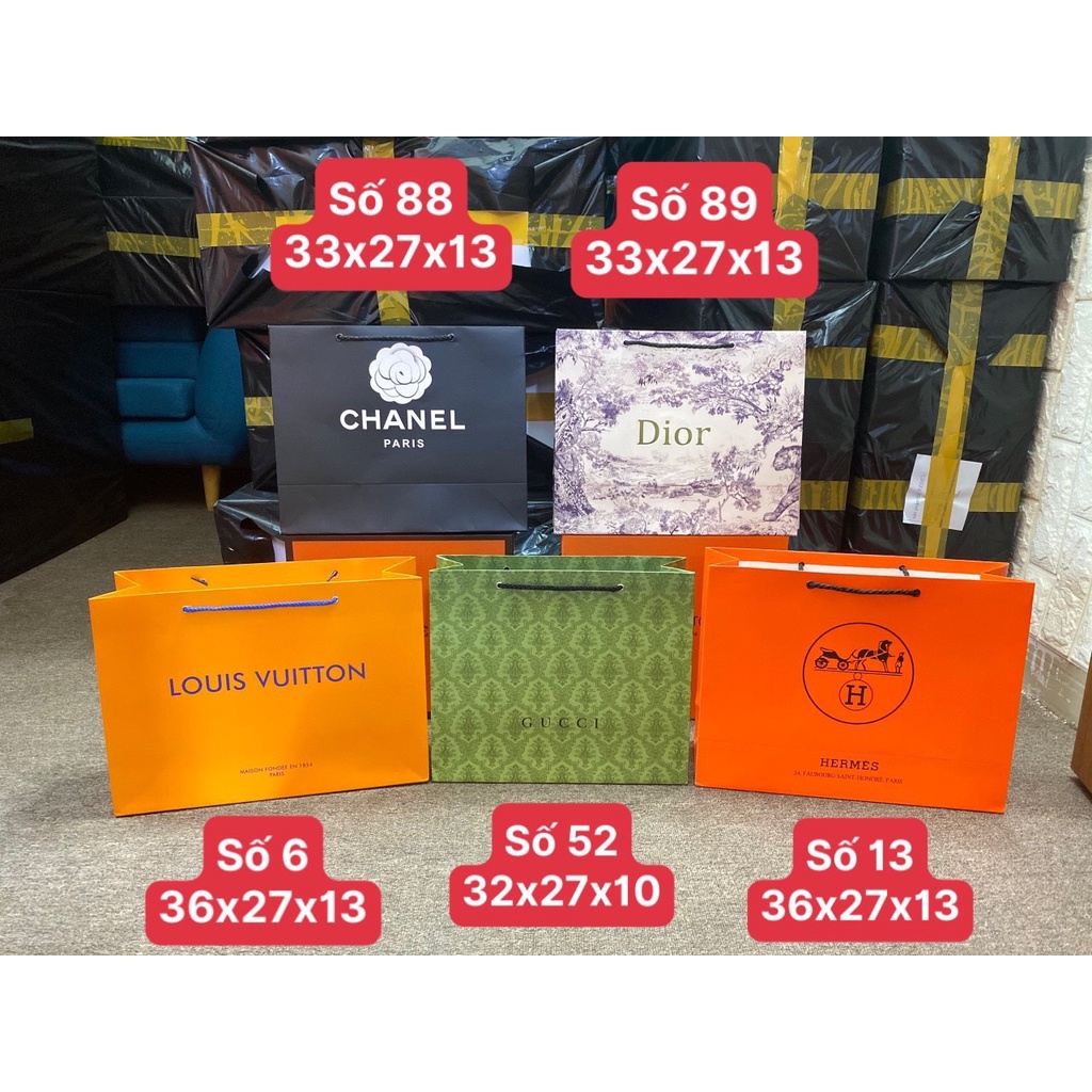 Túi giấy các hãng