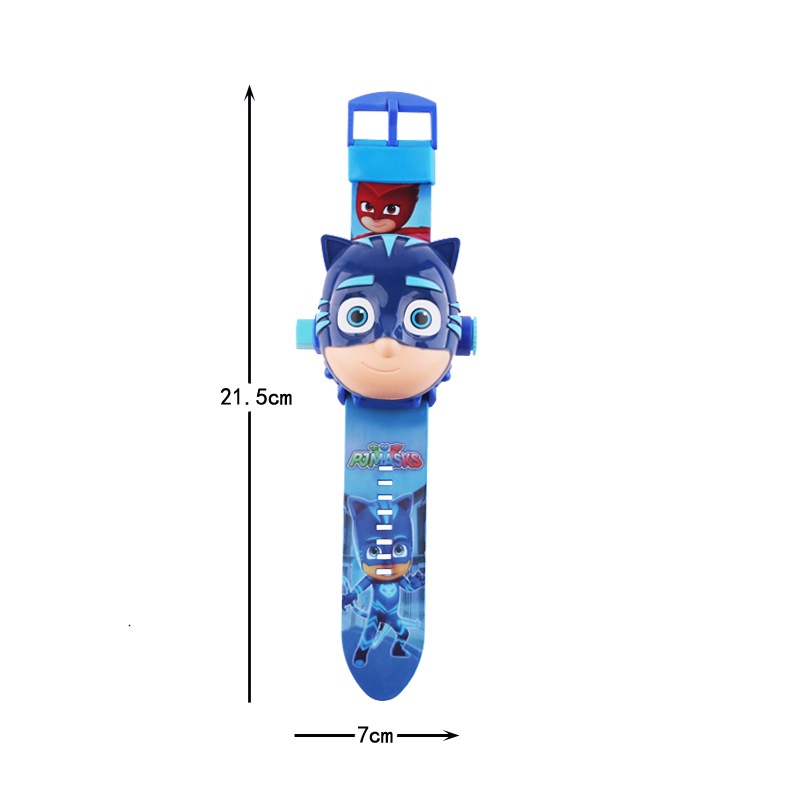 Pj Masks Đồng Hồ Đồ Chơi Chiếu Hình Hoạt Hình 3D Cho Bé