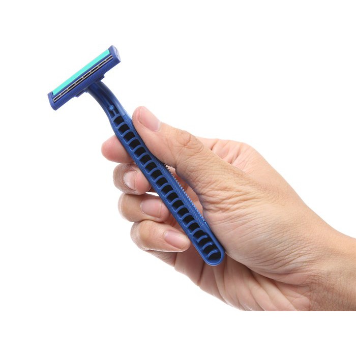 Dao Cạo Râu Cán Xanh Gillette Blue II Plus