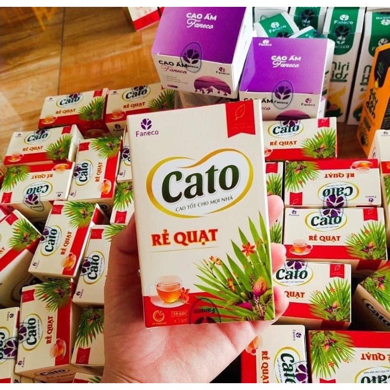 Cao rẻ quạt Faneco  dùng ho gió, ho khan, ho đờm, ho lâu ngày, long đờm