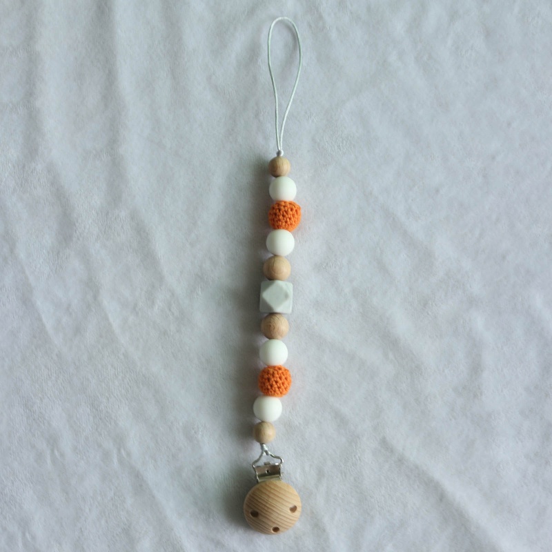 Vòng Đeo Tay Núm Vú Giả Hình Động Vật Dễ Thương Cho Bé Mọc Răng