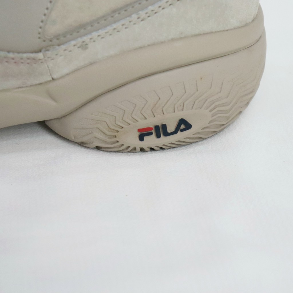 Giày thể thao Fila nam Màu Nâu Da Lộn Hàng Chính Hãng NoBox - Size 39 - fs1hta3192