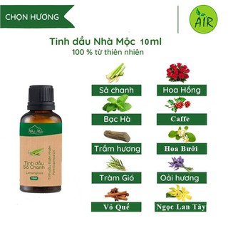 [10 mùi hương] Tinh dầu thơm nguyên chất 10ml, 50ml nguyên chất, khử mùi, tạo hương, thư giản