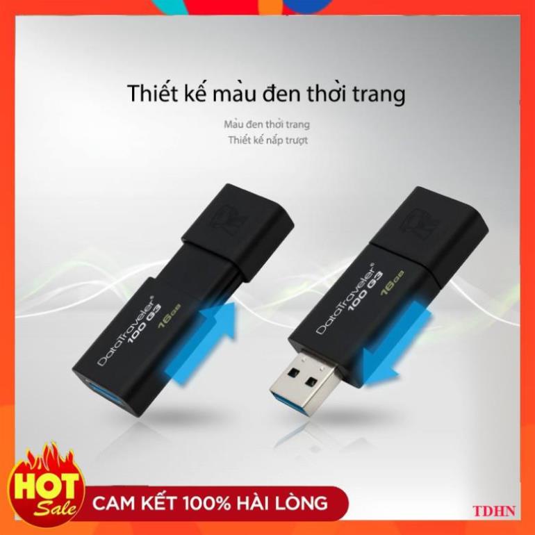 [Hãng] USB KINGSTON 32G 3.0 DT100G3 bảo hành 5 năm