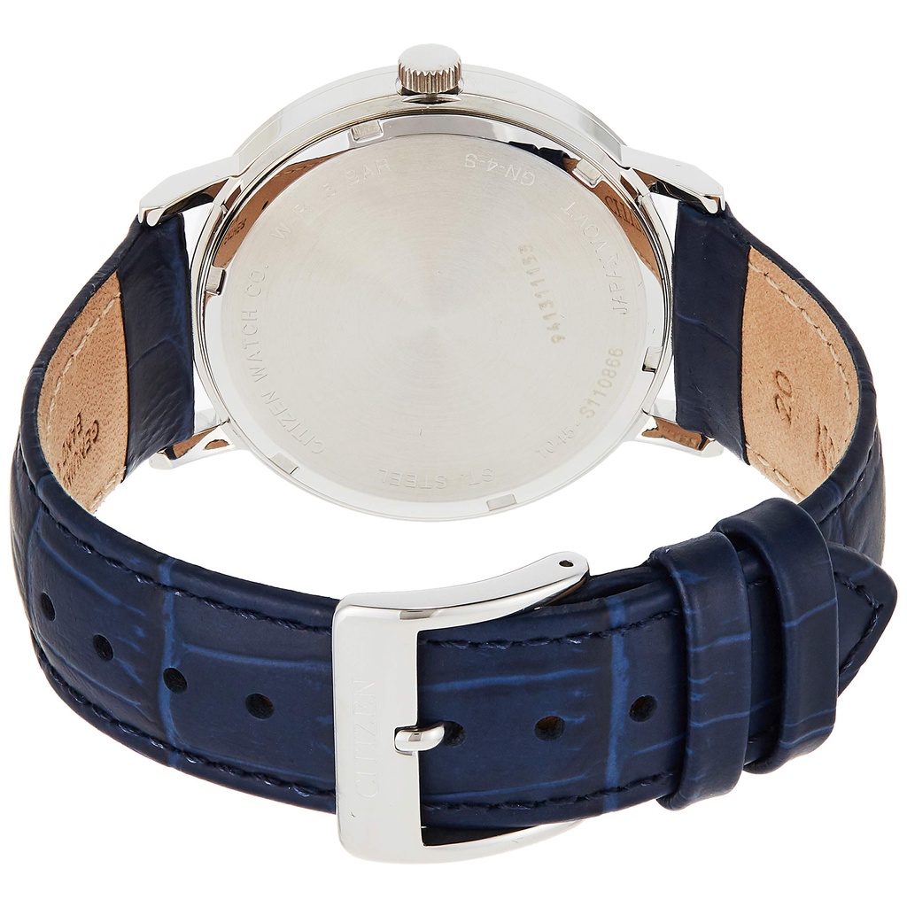 Đồng Hồ Citizen Nam Chính Hãng, Citizen BE9173 - 07X Viền Vàng Dây Da Fullbox