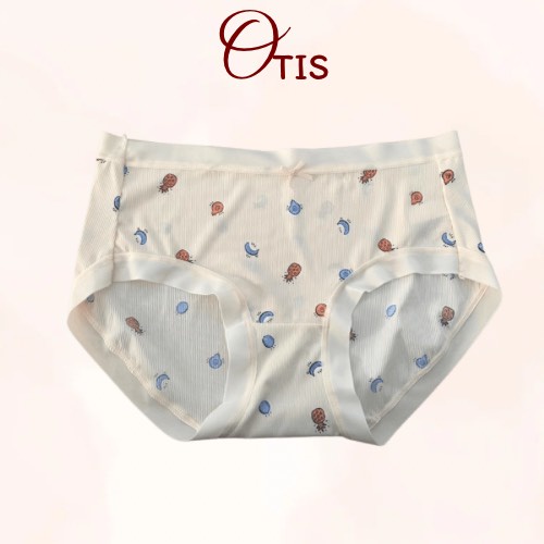 Quần Lót Cotton Thun Mềm Mịn Mát Lịm Họa Tiết Xinh Xắn OTIS - 012