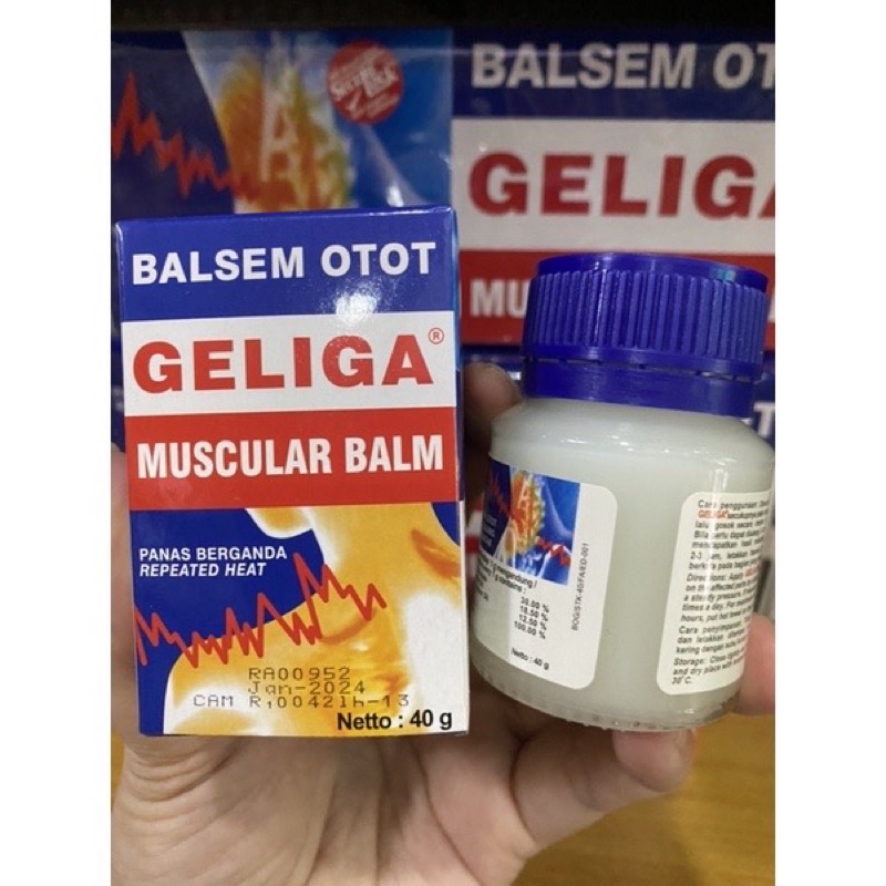 LỐ 12 Dầu Cùa Là Geliga  Indonesia 40g
